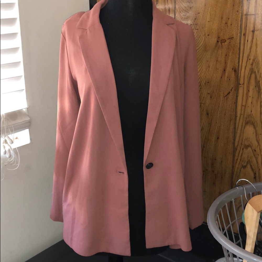 Mauve Pink Blazer
